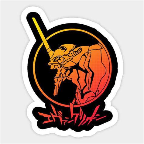 Shin seiki evangelion | Anime stickers, Japanese stickers, Evangelion