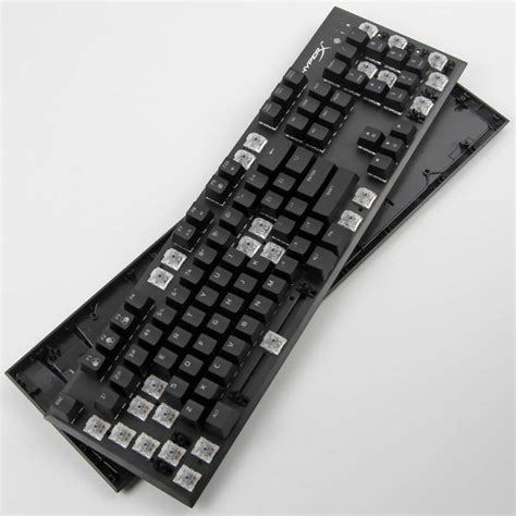 HyperX Alloy FPS RGB Keyboard + Doubleshot PBT Keycaps Review - Disassembly | TechPowerUp