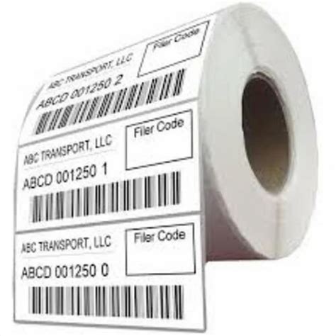 White Chromo Thermal Transfer Labels, 4x6,,,, Packaging Type: Roll, Size: 4*6 at Rs 2.95/square ...