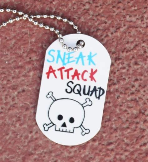 Sneak Attack Squad Dog Tag – The Extreme Toys Store | Dog tags, Attack, Squad