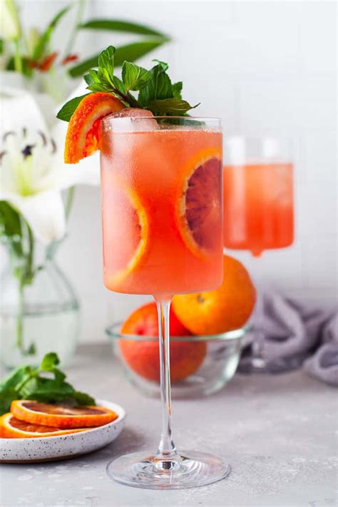 Blood Orange Cocktail with Mezcal - A Classic Twist