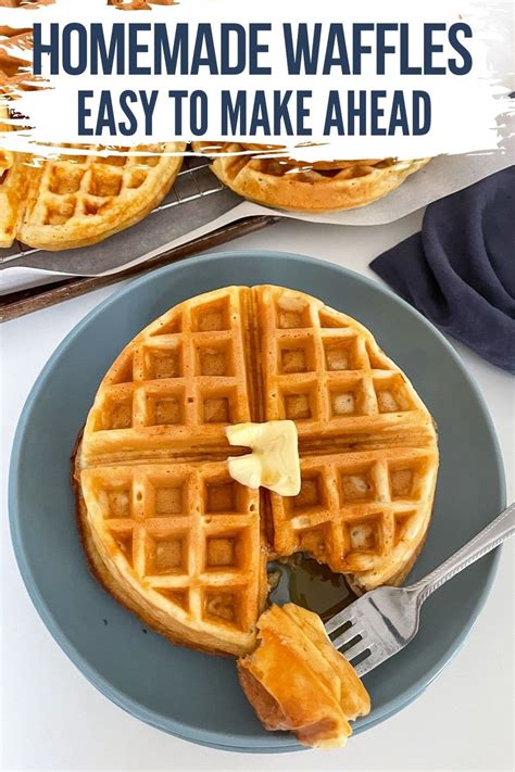 Waffle Recipe with Self Rising Flour - BoomHaven Farms