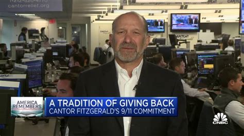 Cantor Fitzgerald CEO Howard Lutnick reflects on building back after 9/ ...