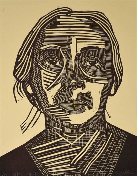 Valerie Wallace. Kathe Kollwitz.linocut | Linocut artists, Woodcut art ...