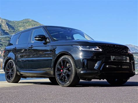 Land Rover Range Rover Sport SUPERCHARGED BLACK EDITION 5.0 V8 HSE DYNAMIC 525 CV - MONACO ...