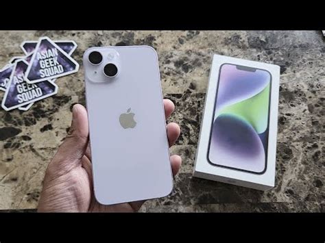 Unboxing the Purple iPhone 14 - YouTube