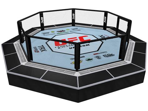 3ds Max Ufc Octagon Ring