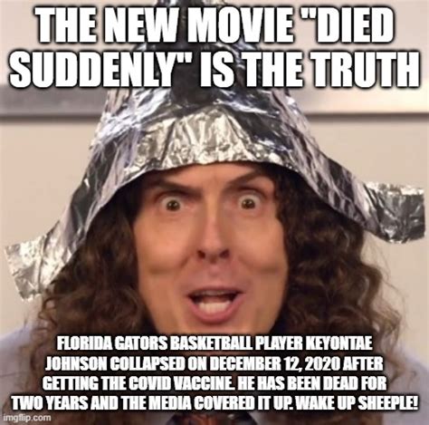 Weird al tinfoil hat - Imgflip