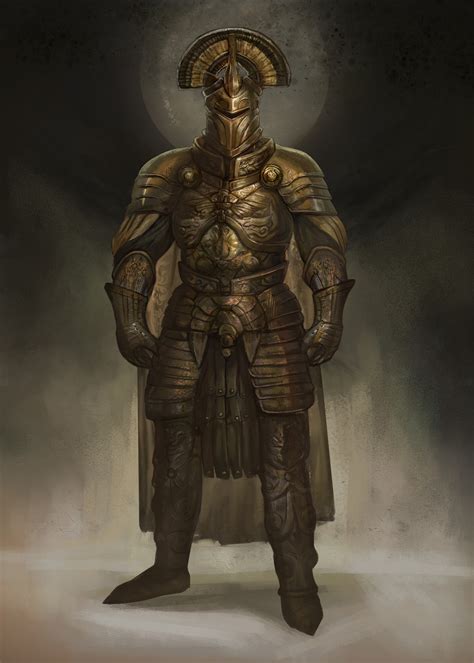 ArtStation - Golden Knight