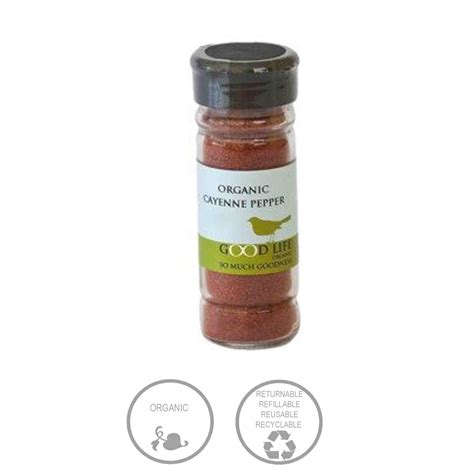 Cayenne Pepper Powder (60g) - Green Heart Organics