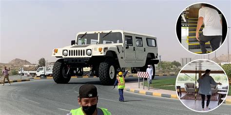 A look inside the worlds largest Hummer which is so big that its tires are taller than Shaquille ...