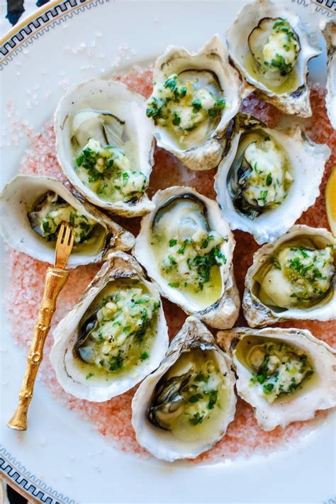 Grilled Oyster Recipe with Green Chile Garlic Butter - ¡HOLA! JALAPEÑO | Recipe | Oyster recipes ...