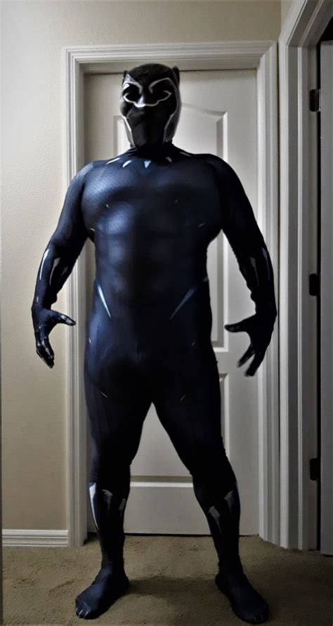 Black Panther Cosplay Suit Fitting 20200705 (6) by bryandwolfe67 on DeviantArt