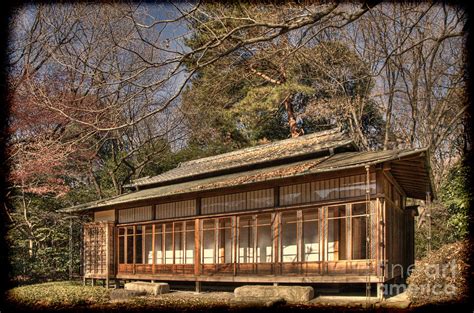 Old Japanese house in autum Photograph by Tad Kanazaki - Pixels