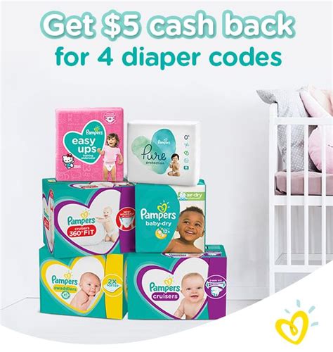 Pampers Rewards | Enter 4 Codes Get $5 Back :: Southern Savers