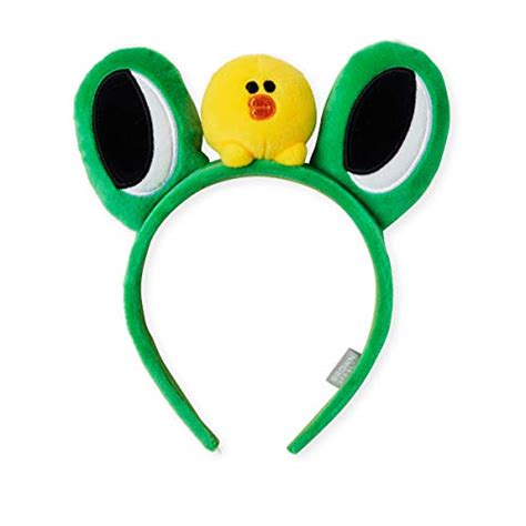 Line Friends SALLY & LEONARD Character Cute Plush Stuffed Animal Ears ...