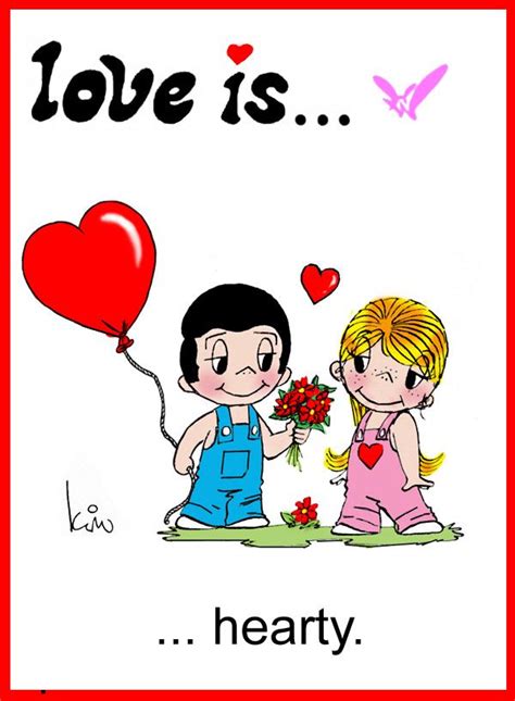 love is… a hearty Valentine | Love is comic, Love is cartoon, Love my husband