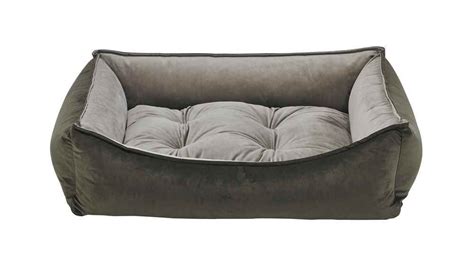 Bowsers Scoop Bed, Small, Hickory | Bolster dog bed, Dog bed, Dog bed luxury