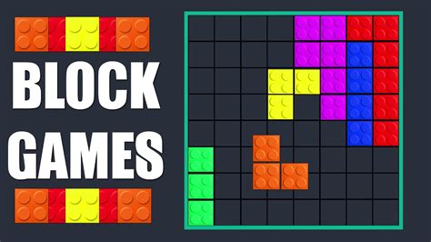 Block Games - Tetris style Block Puzzle Games - YouTube