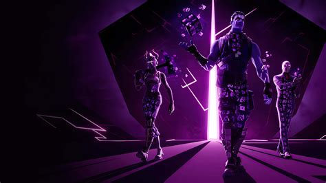 Download Brighten up your desktop with the vibrant colors of Fortnite Purple! Wallpaper ...