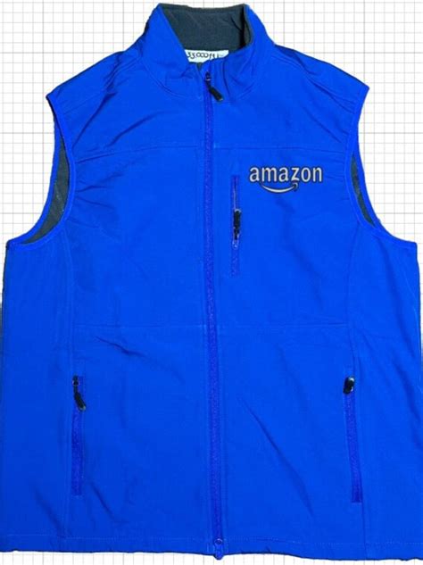 Amazon Delivery Driver Fleece Lined Vest amazon Flex - Etsy