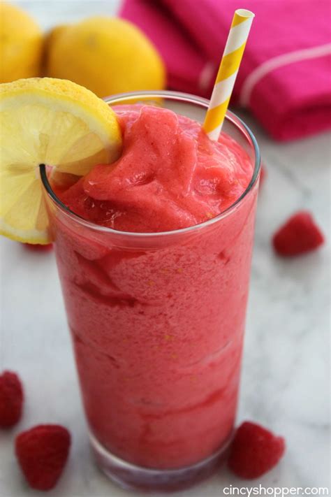 Raspberry Lemonade Slushies - CincyShopper