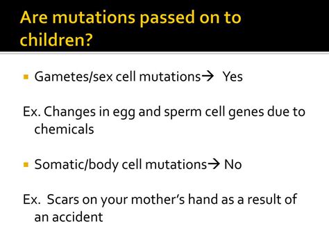 PPT - Genetic Mutations Genetic Expression & Engineering PowerPoint Presentation - ID:2394160