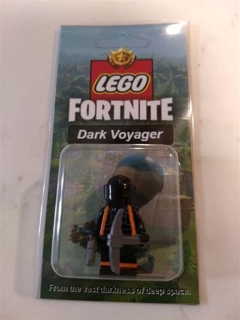 NEW LEGO Custom Dark Voyager Minifig Fortnite Battle Royale Pickaxe ...