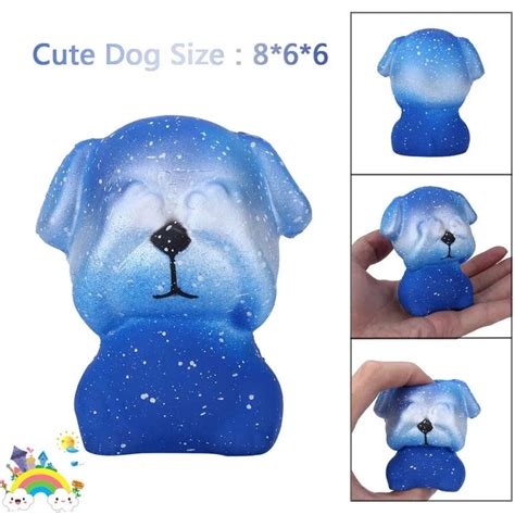 1PC Cute Dog Slow Rising Collection Squeeze Stress Reliever Toy Stress Relief Toy Funny Kids ...