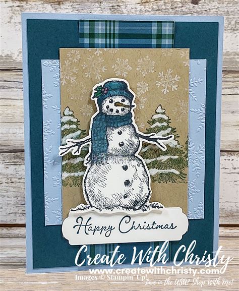 Snowy Day Christmas Card [Create With Christy]