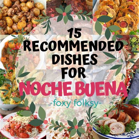 Our 15 Recommended Food for Noche Buena - Foxy Folksy