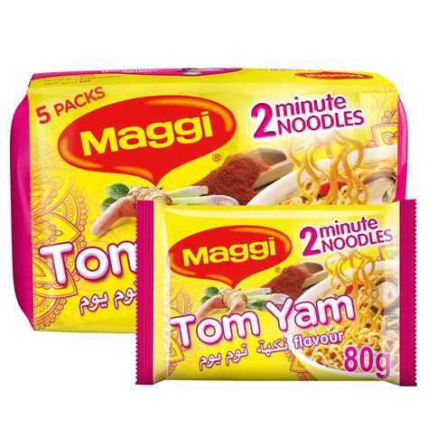 Maggi Tom Yam Noodles 5 x 80 g Online at Best Price | Instant Noodle ...