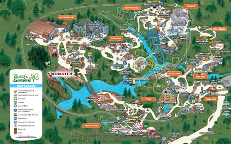 Busch Gardens Williamsburg Map 2024 - Kayle Melanie