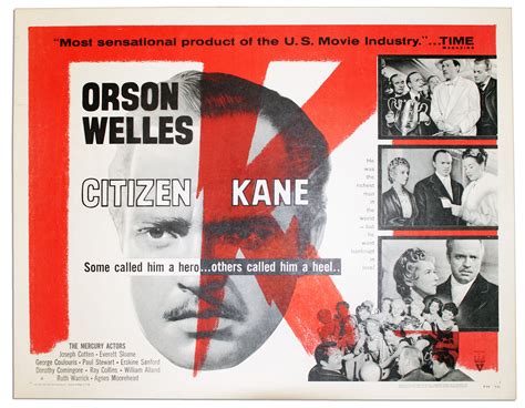 Lot Detail - ''Citizen Kane'' Movie Poster -- For 1956 Re-release of ...