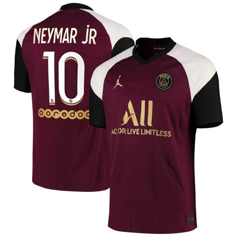 2020-2021 Neymar Jr #10 PSG Third Soccer Jersey - Team Soccer Jerseys