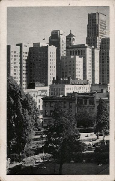 Portsmouth Square Park San Francisco, CA Postcard