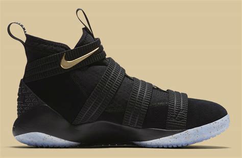 Nike LeBron Soldier 11 SFG Black/Gold Finals Release Date | Sole Collector