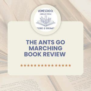 The Ants Go Marching Review - Homeschool Freebies and Giveaways