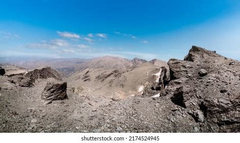 Veleta Mountain Peak Sierra Nevada Spain Stock Photo 2174524945 ...