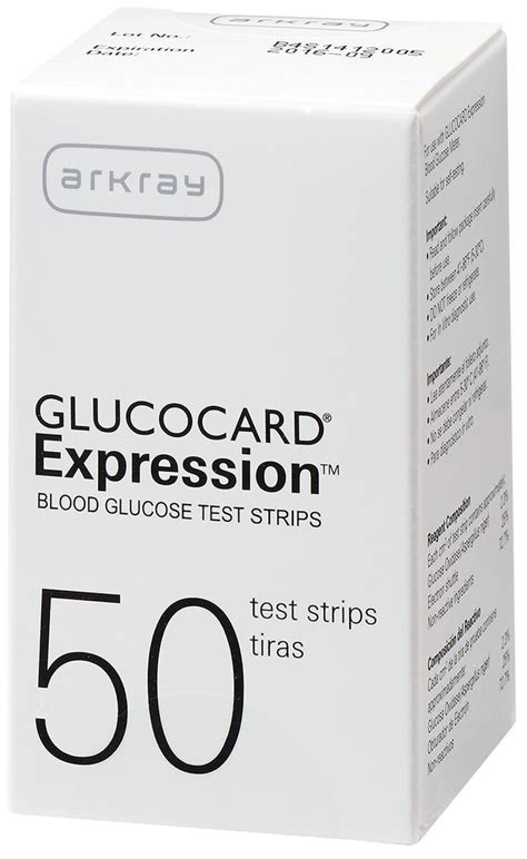 ARKRAY USA Glucocard Expression Test Strips Glucocard™ Expression ...