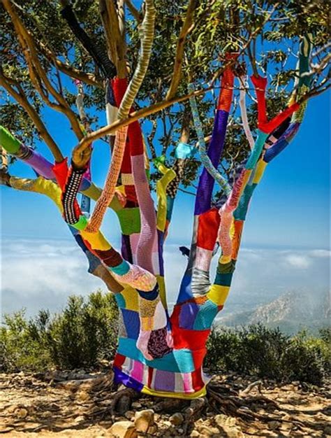 Creative Yarn Bombed Trees [5 pics] | Most Beautiful