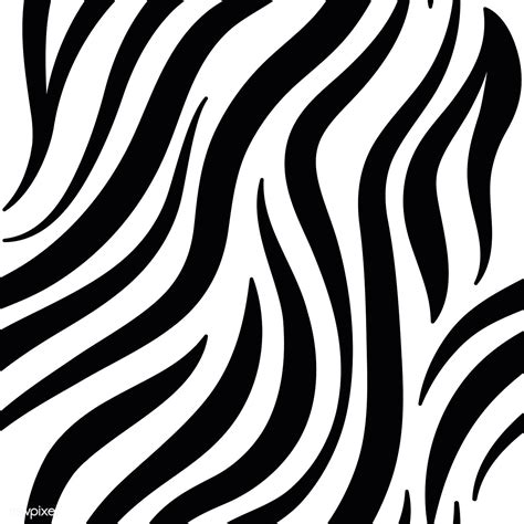 Black and white zebra print pattern vector | free image by rawpixel.com ...