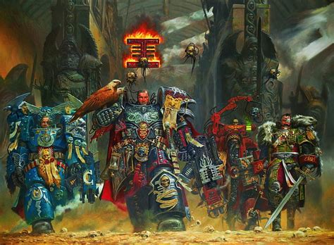 High Lords of Terra by Adrian Smith : r/ImaginaryWarhammer