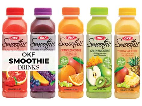 OKF Smoothie Drinks: Premium Healthy Beverage For Your Store - Abasto