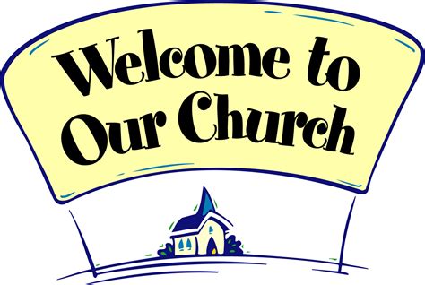 Welcome clipart to church - WikiClipArt