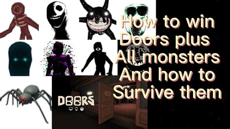 All monsters in Roblox doors and how to defeat them - YouTube