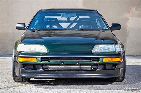 Modified Honda CRX, front