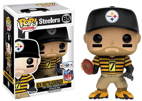 Funko NFL Pittsburgh Steelers POP Sports Football Ben Roethlisberger ...