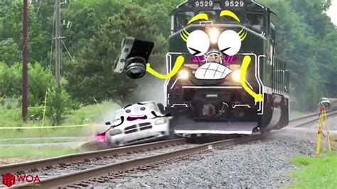 Funny Train Crashes 2020 - YouTube