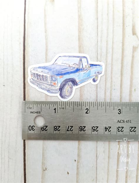 Vintage Ford Truck Sticker Ford F100 Explorer Truck Sticker | Etsy